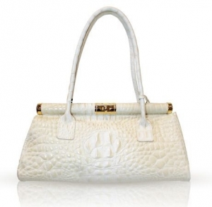 Handtasche Jucar (Kroko white)